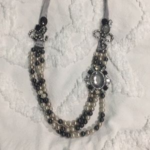Armani Exchange Pearl Multi Strands Necklace